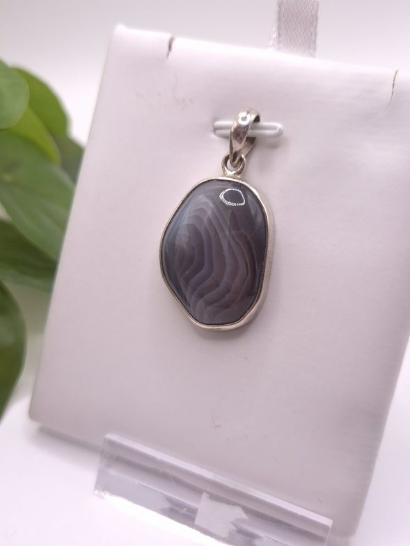 Pendentif agate botswana – Image 2