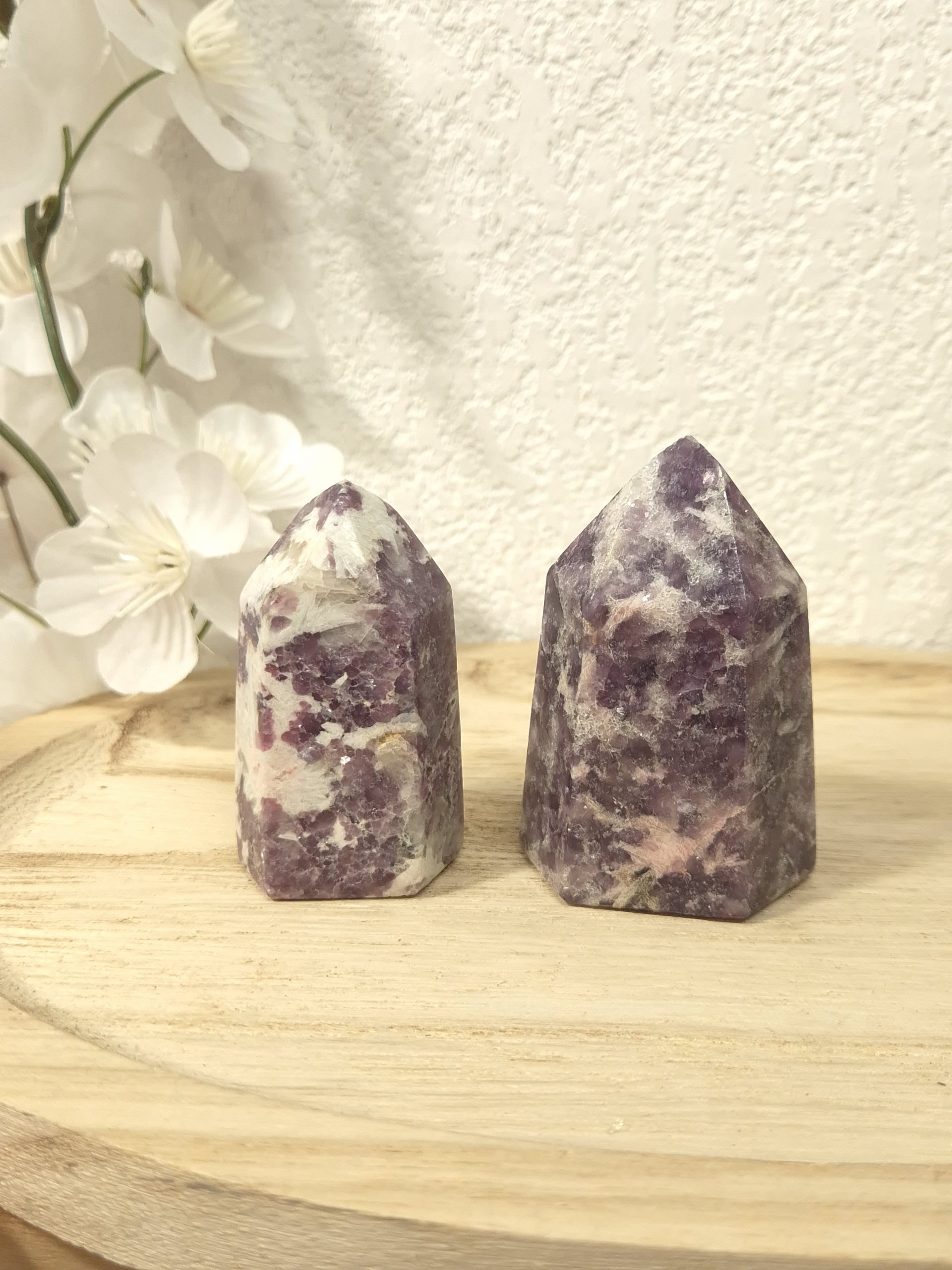 Prisme Lepidolite Mica