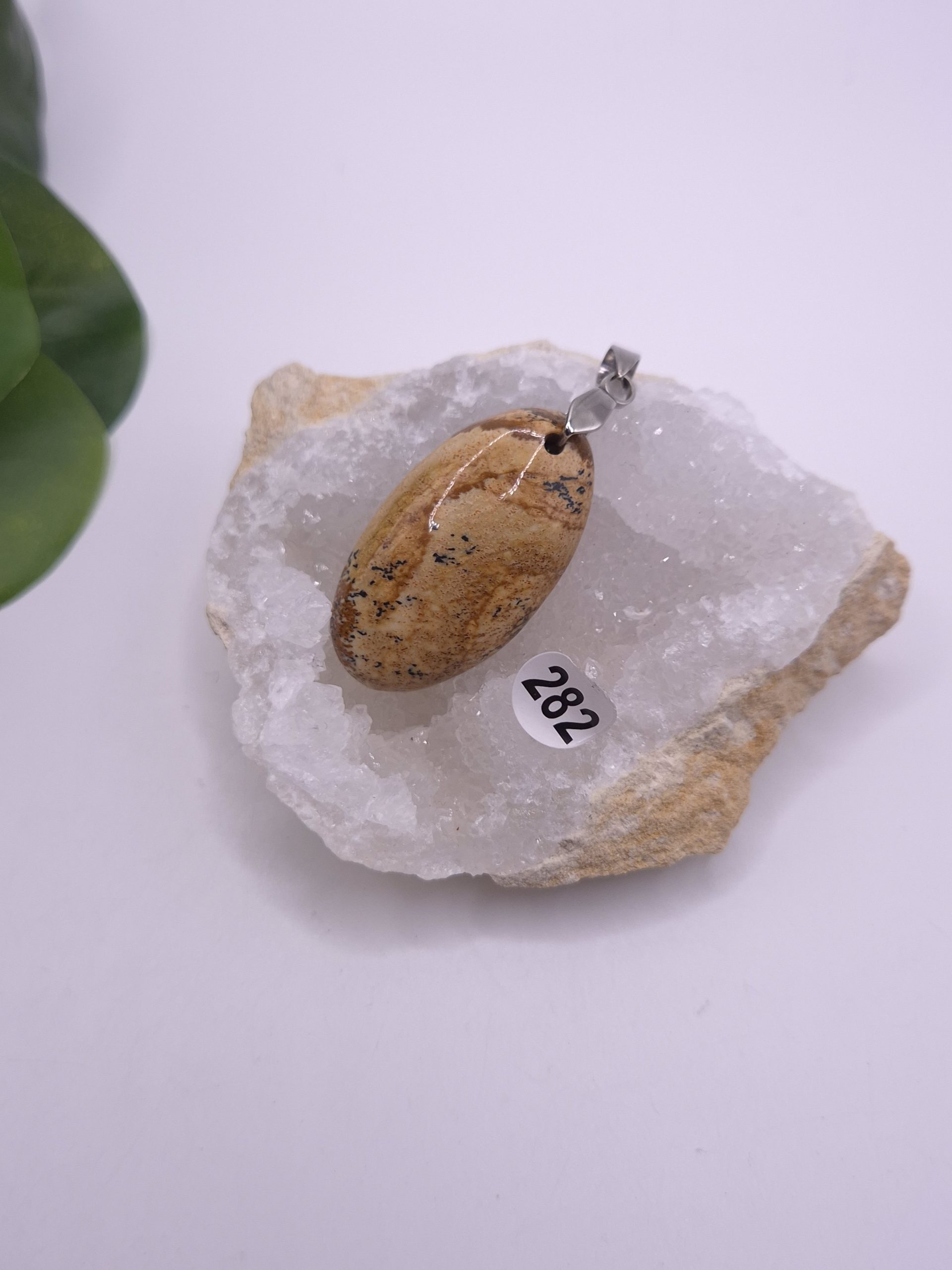 Pendentif jaspe paysage – Image 4