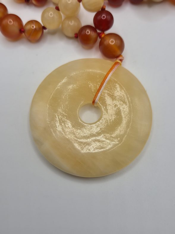 Mala cornaline calcite orange – Image 2