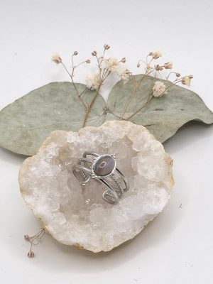 Bague Agate du Botswana