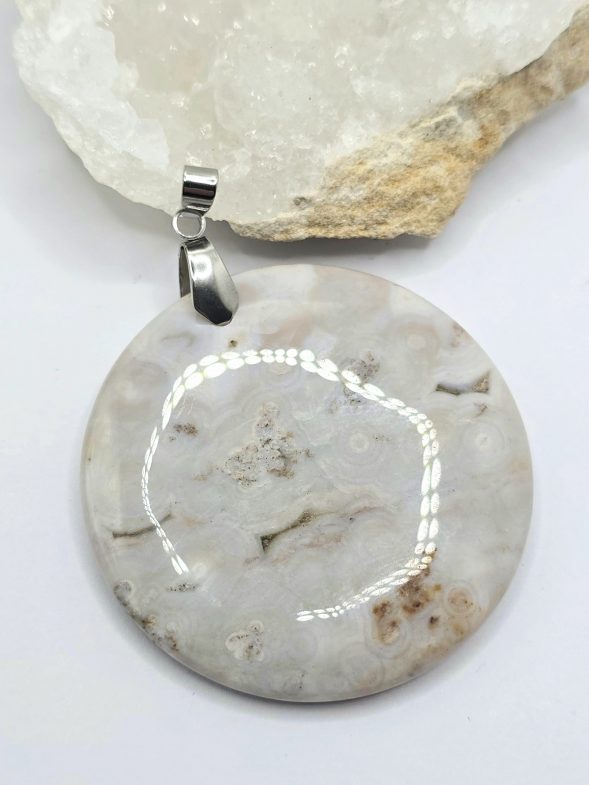 Pendentif Jaspe Ocean