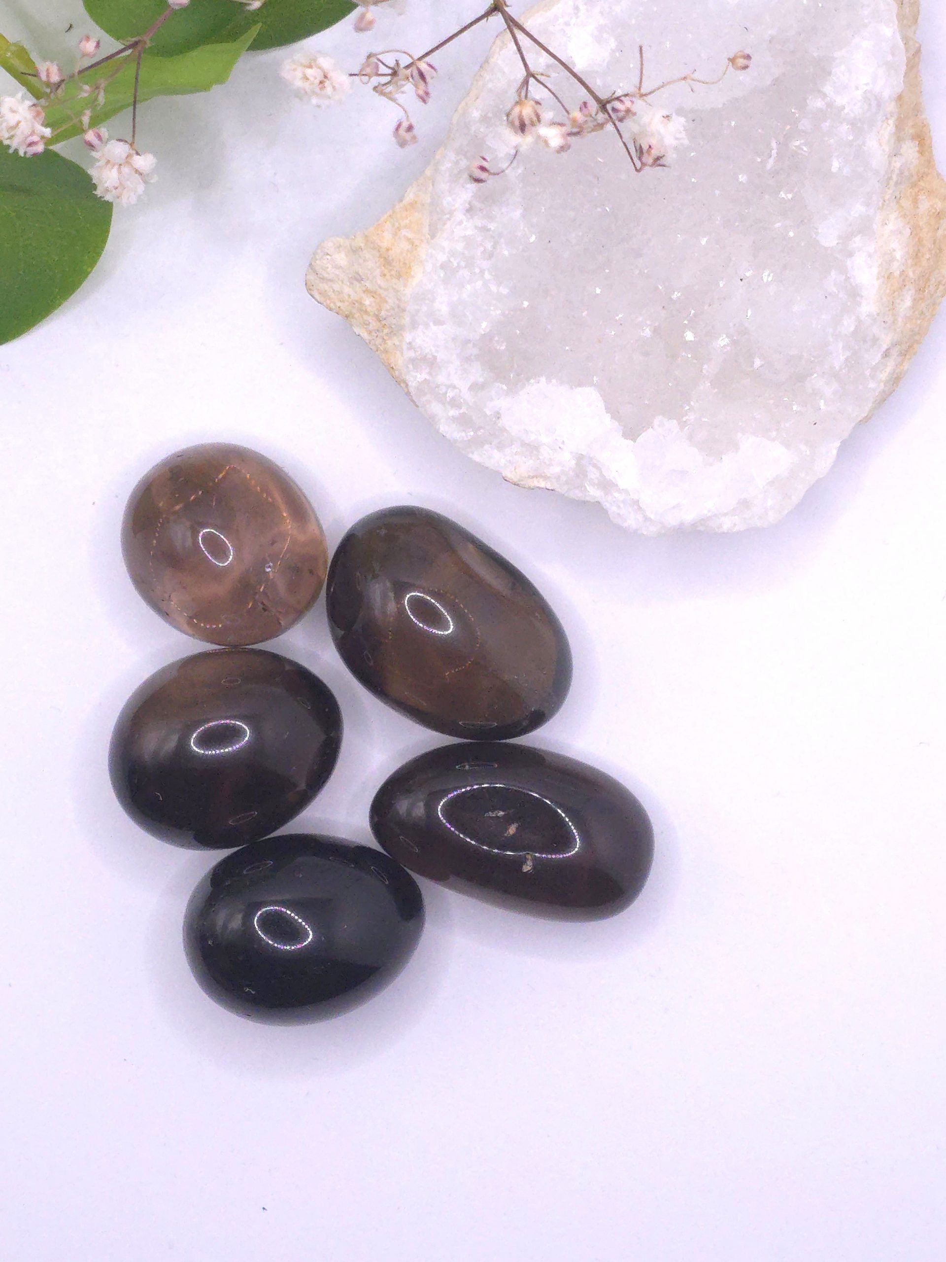 Pierre roulée Quartz Fumé – Image 2