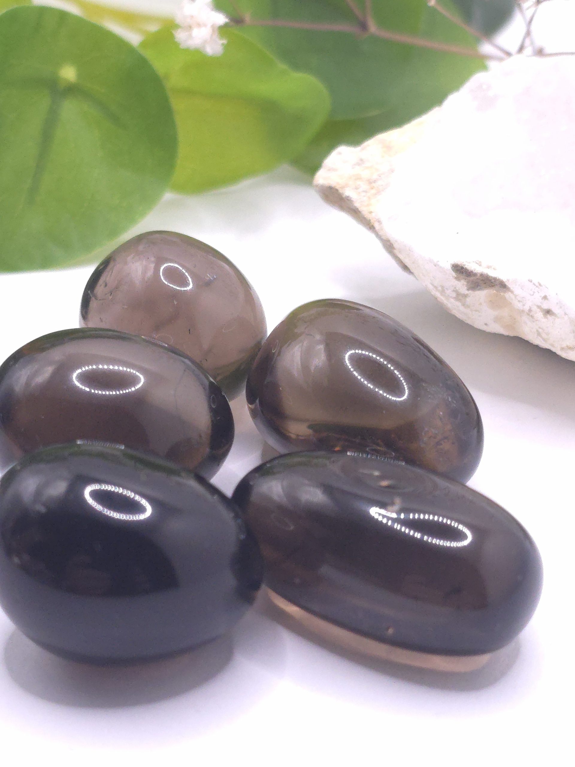 Pierre roulée Quartz Fumé – Image 3