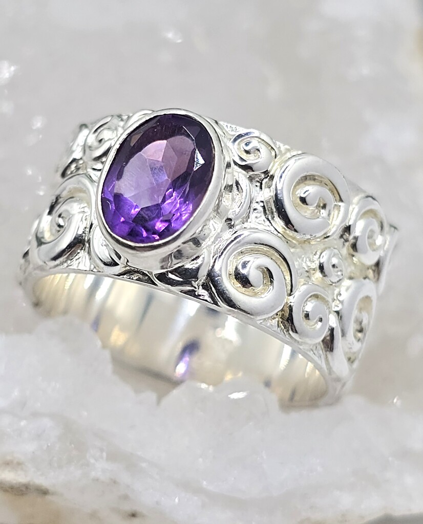 Bague amethyste