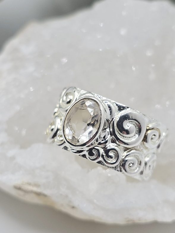 Bague Topaze blanche – Image 2