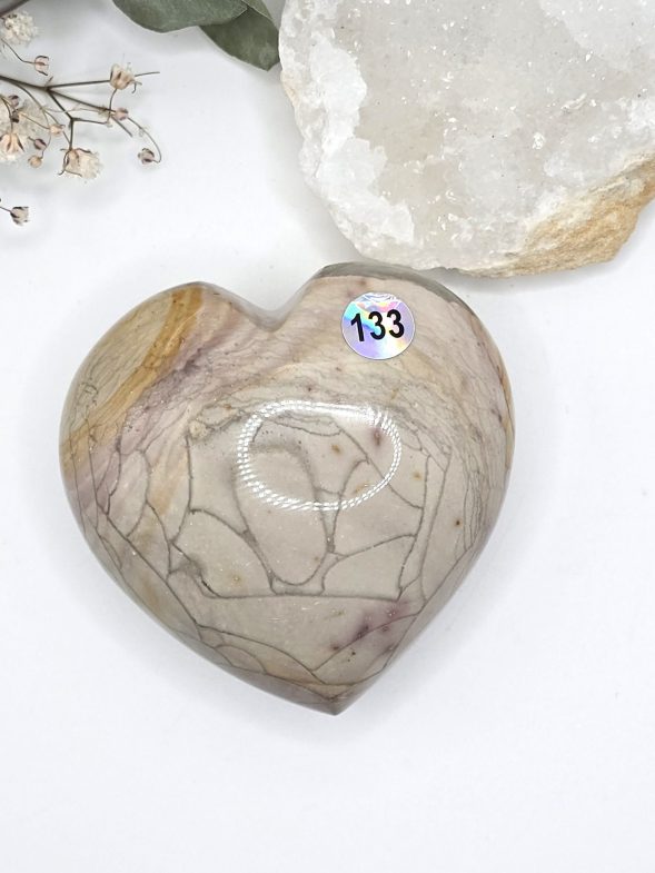 Coeur jaspe polychrome – Image 7