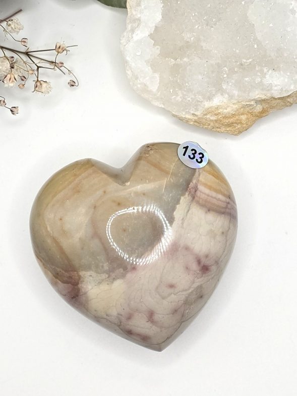 Coeur jaspe polychrome – Image 6