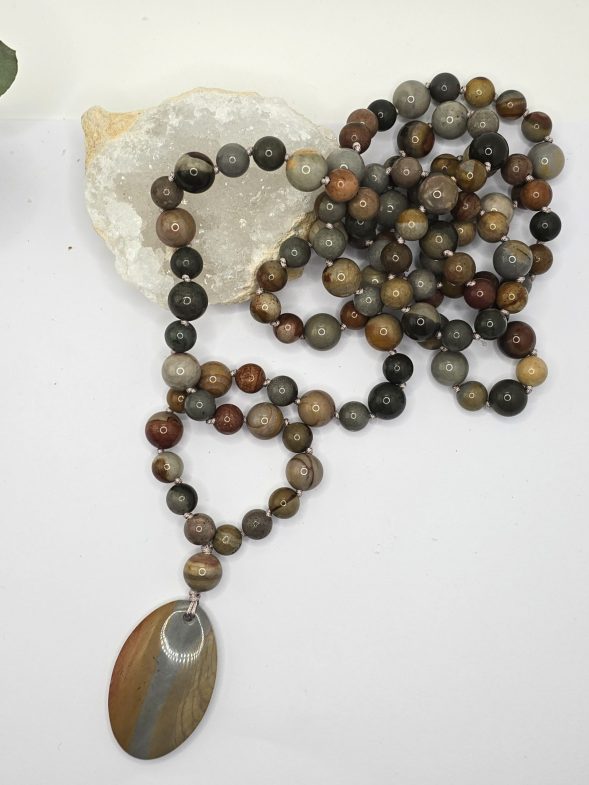 Mala en jaspe polychrome – Image 2