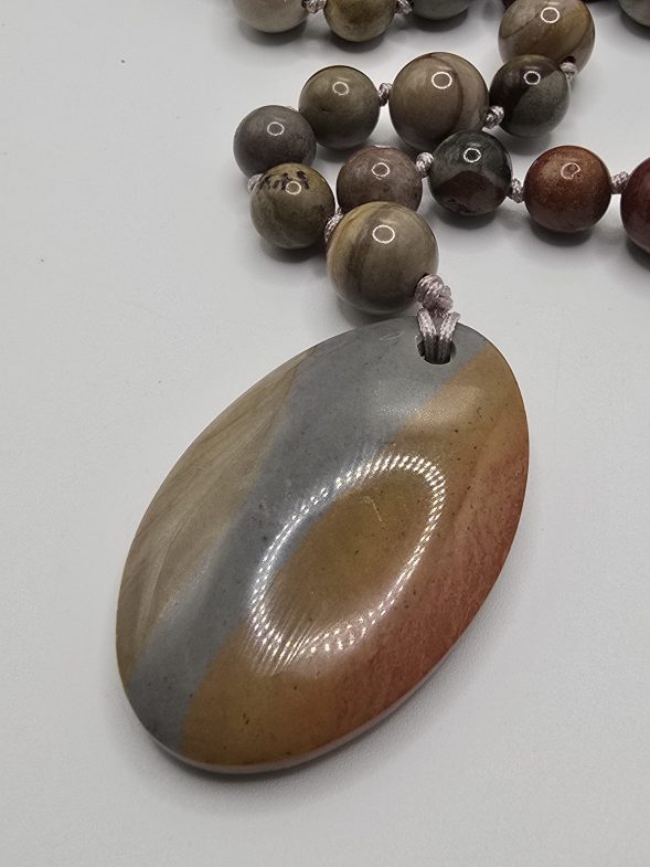 Mala en jaspe polychrome – Image 3