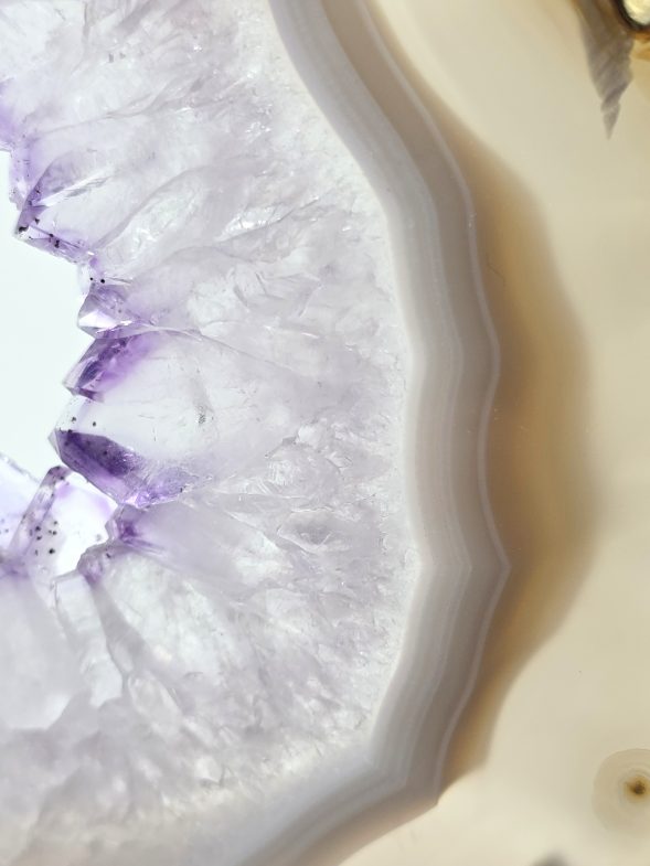 Tranche d’Agate  Améthyste – Image 2