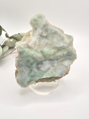 Chrysocolle avec Quartz