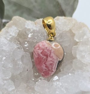 Pendentif en Rhodochrosite