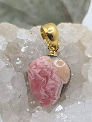 Pendentif en Rhodochrosite