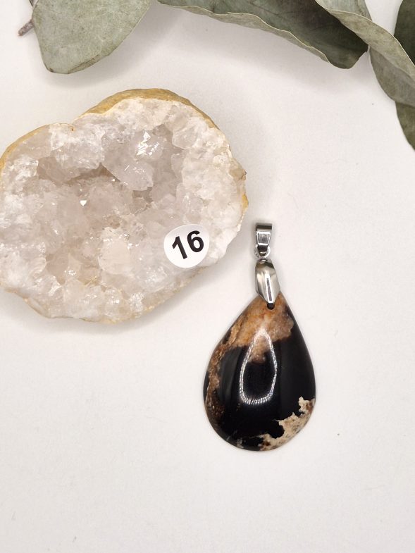 Pendentif Opale Noire – Image 2