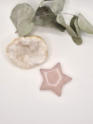 Etoile Quartz rose