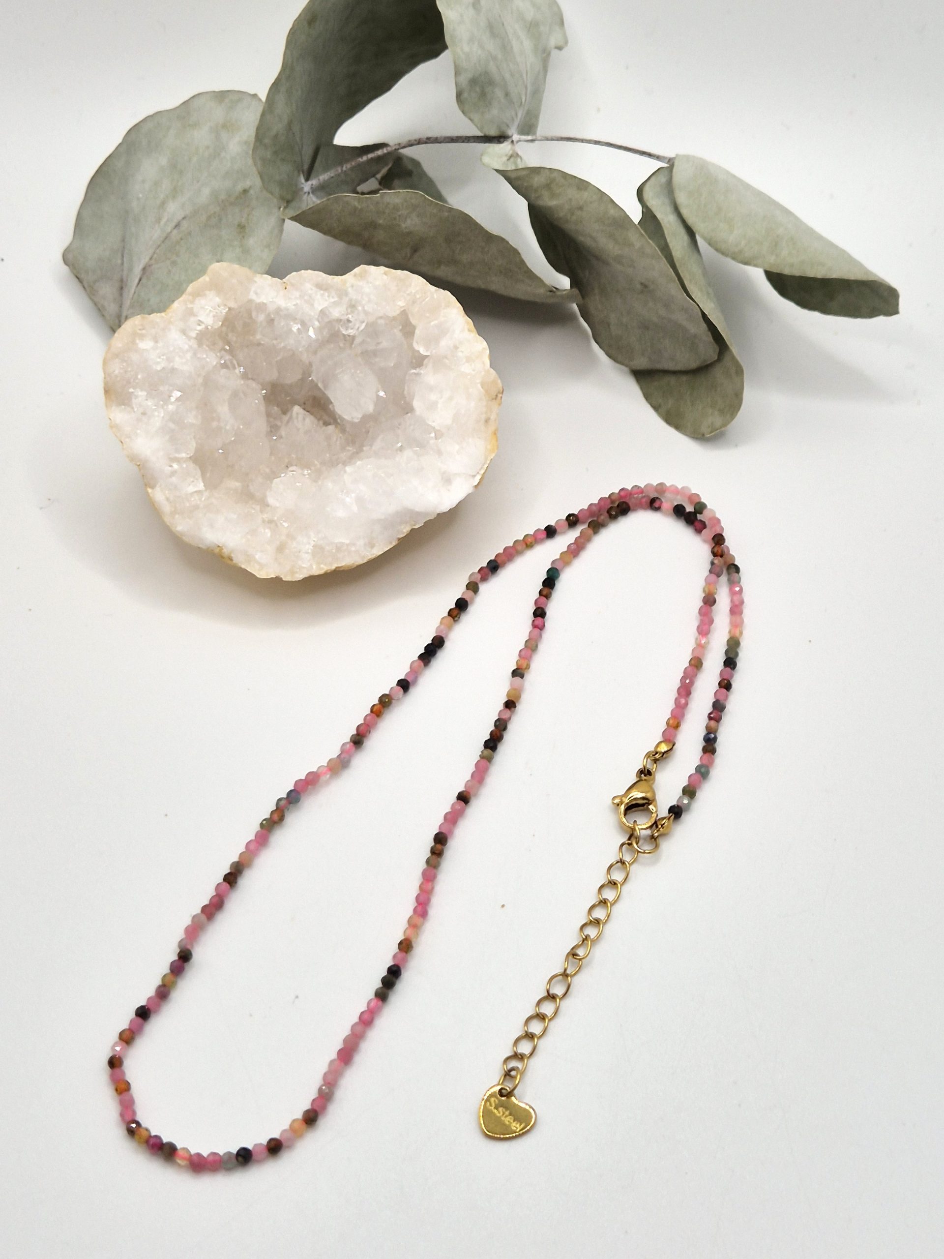 Collier tourmaline multicolore – Image 2