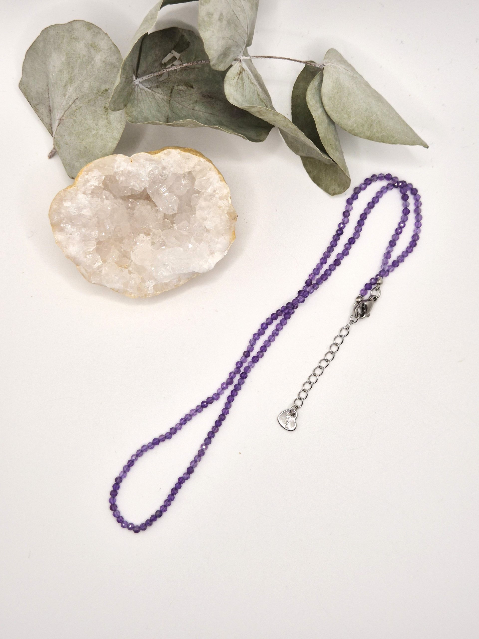 Collier améthyste