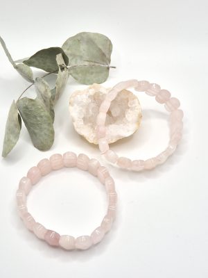 Bracelet en Quartz Rose
