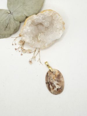 Pendentif Opale Noire