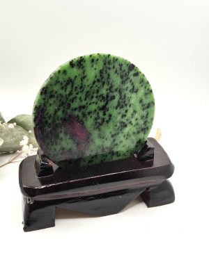 Plaque en Rubis Zoïsite