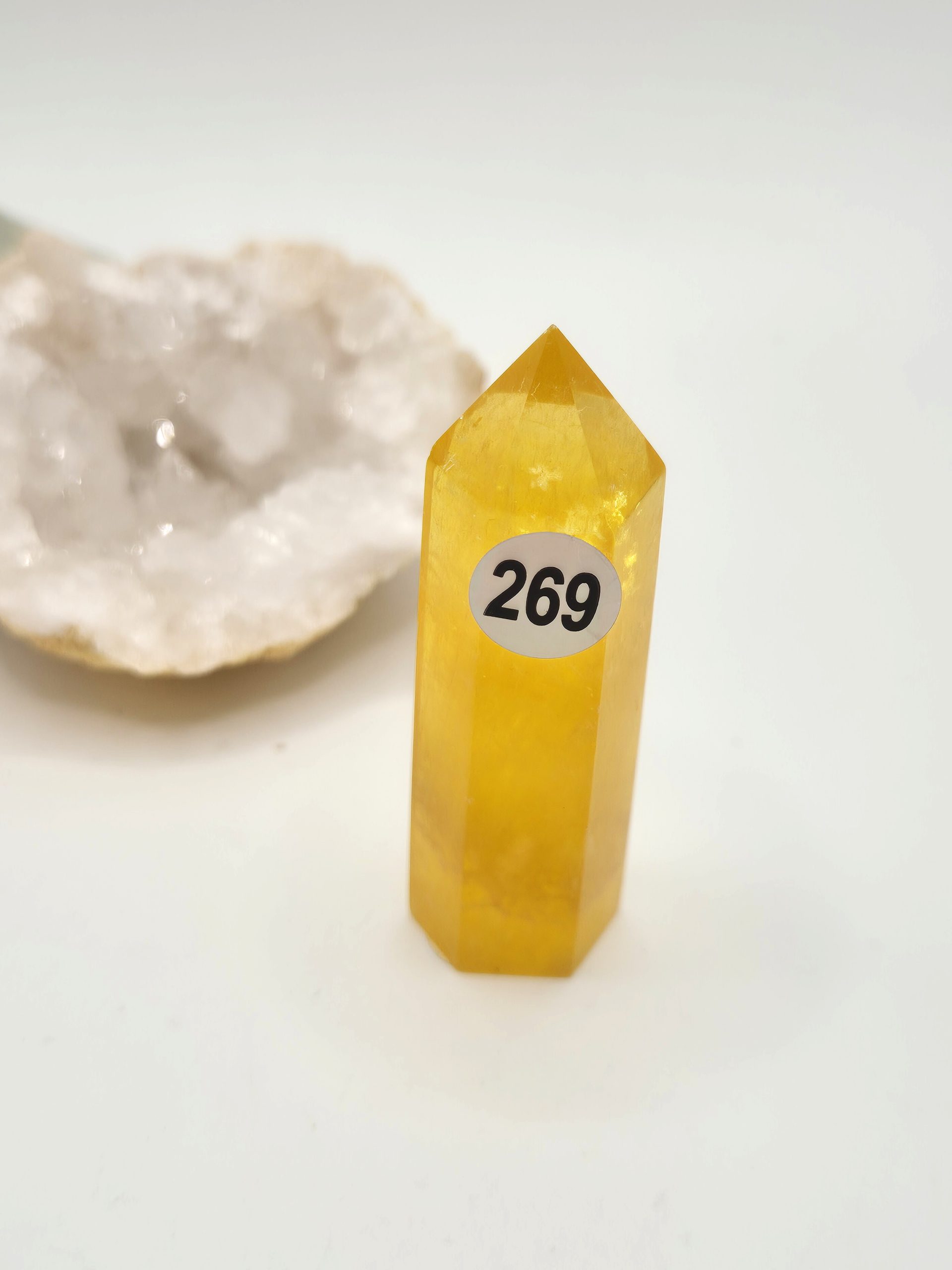 Prisme de Fluorite Jaune – Image 3