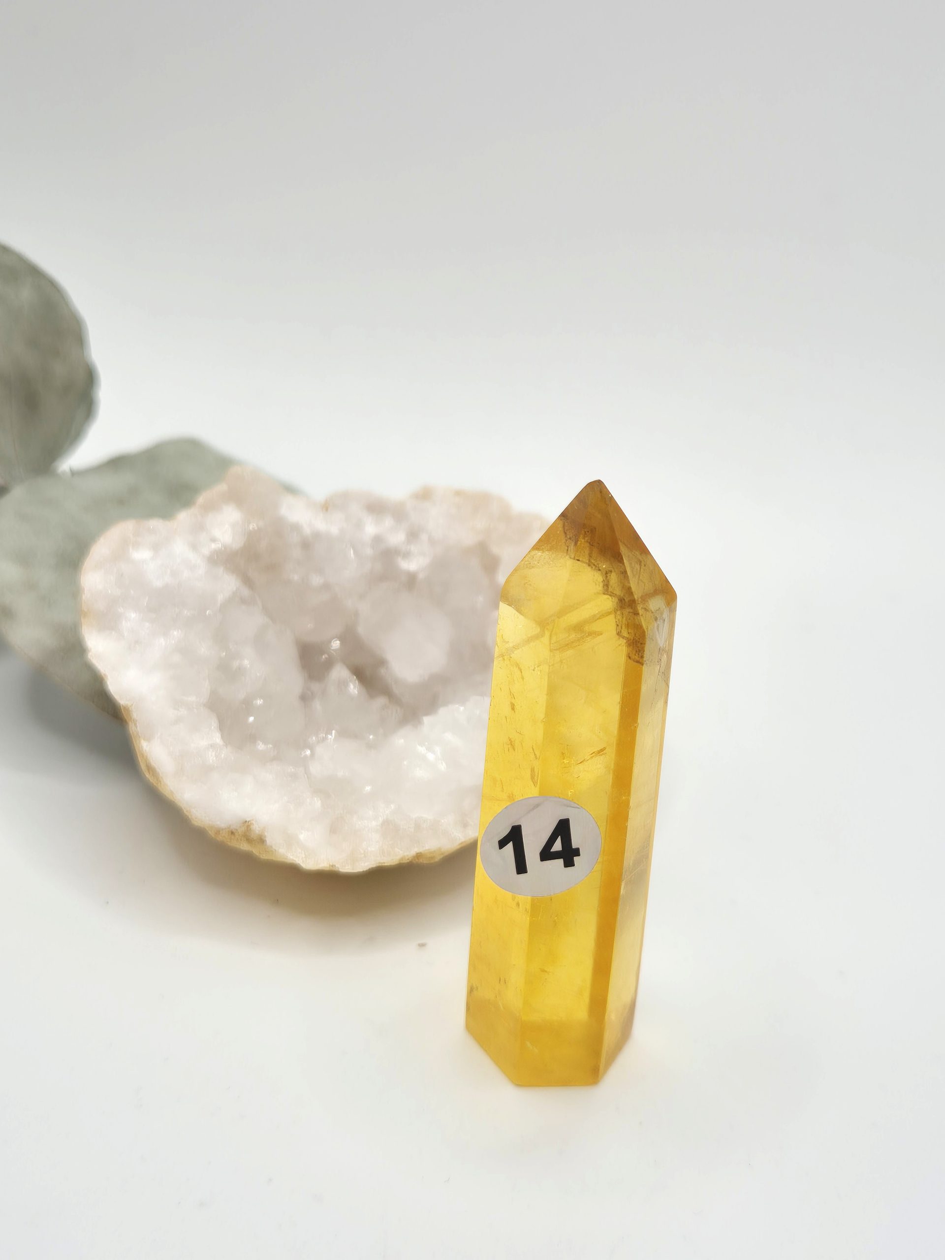Prisme de Fluorite Jaune – Image 2