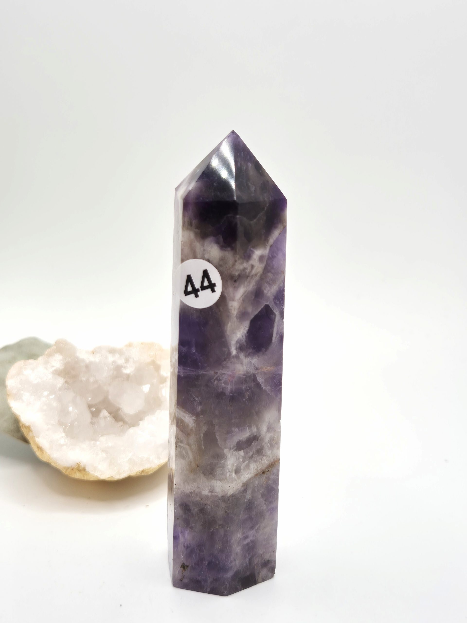 Prisme en Améthyste Chevrons – Image 4