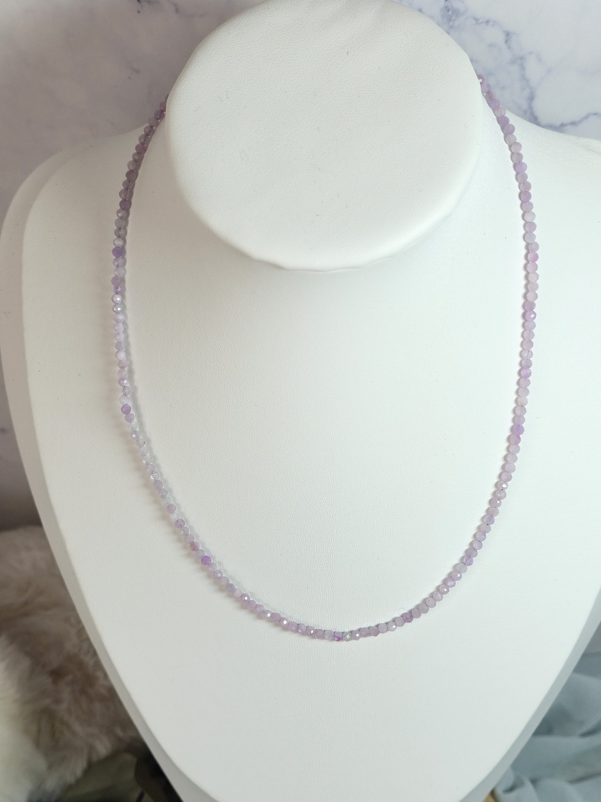 Collier Kunzite Facettée – Image 2