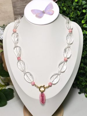 Collier Pureté Rhodochrosite