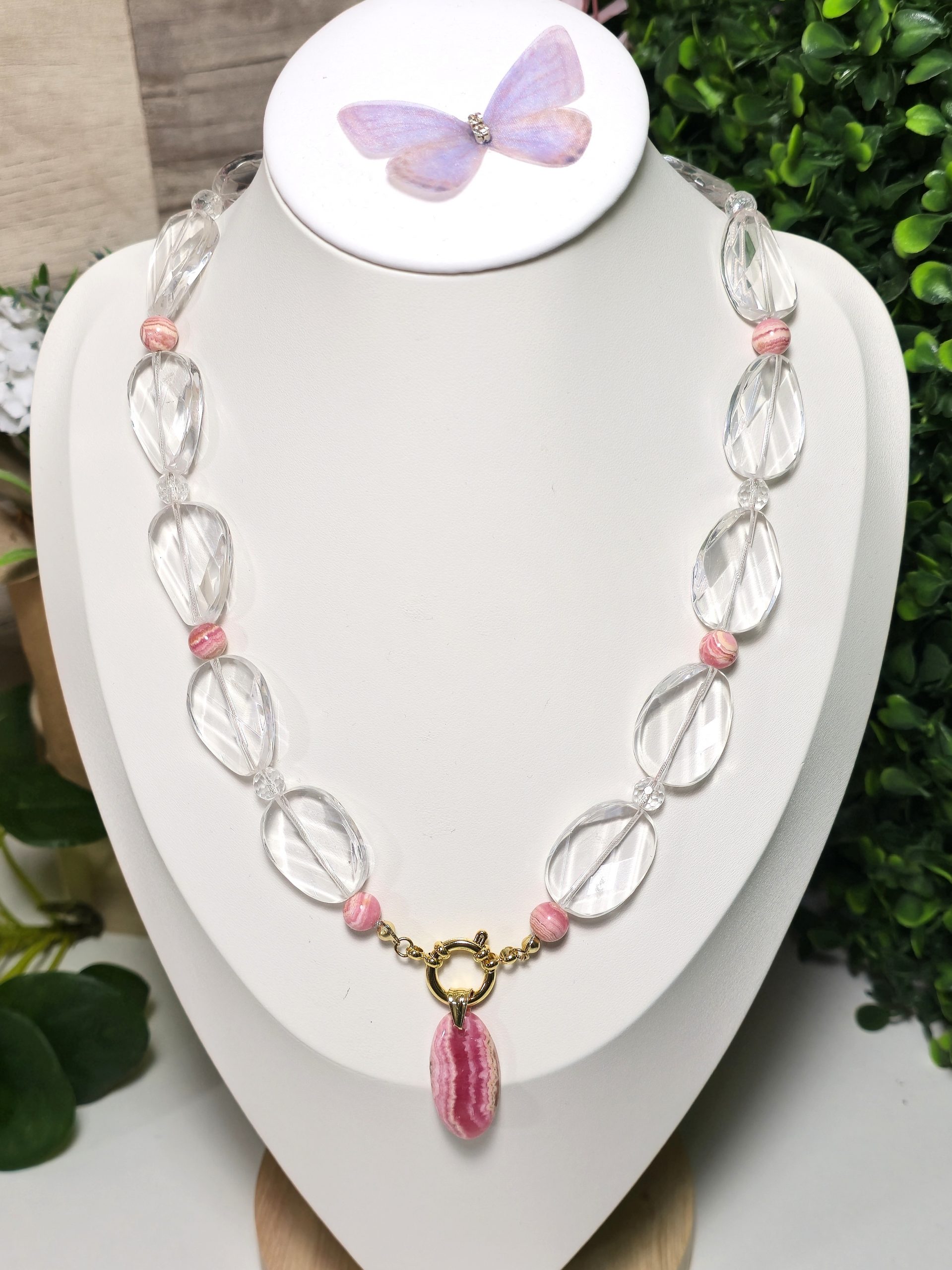 Collier Pureté Rhodochrosite