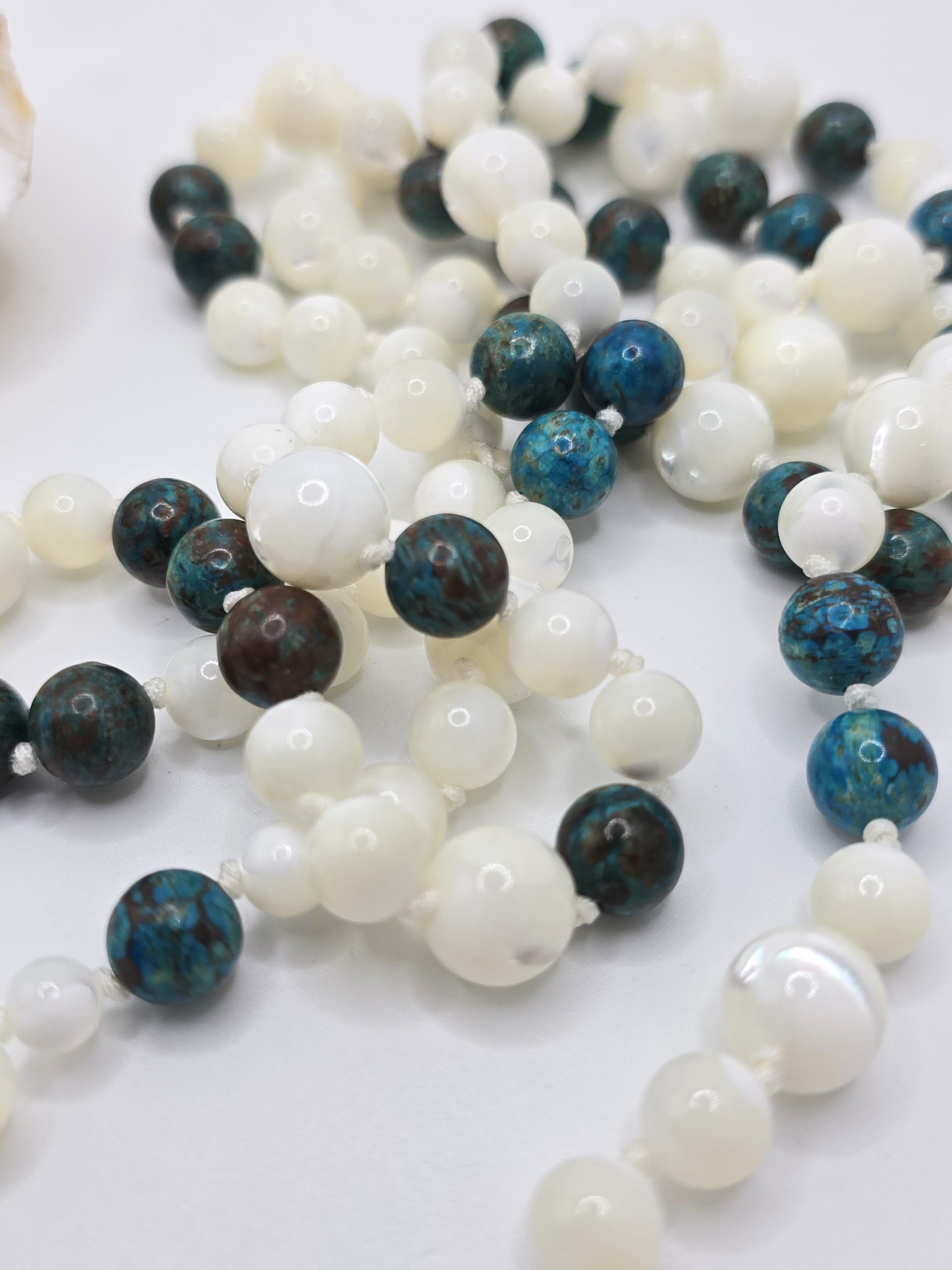 Mala Chrysocolle et Nacre – Image 3
